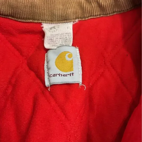 Vintage 90’s Tan Carhartt Jacket - Picture 3 of 7